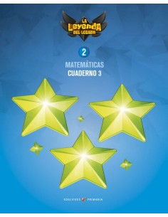 CUADERNO MATEMATICAS 3 2ºPRIMARIA LA LEYENDA DEL LEGADO 2018